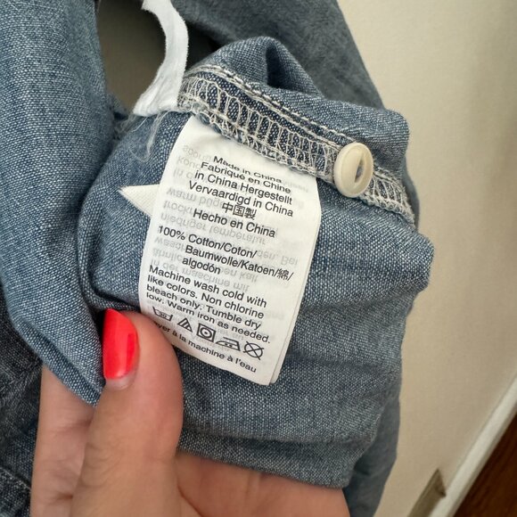 Madewell Chambray Work Shirt - Picture 4 of 4